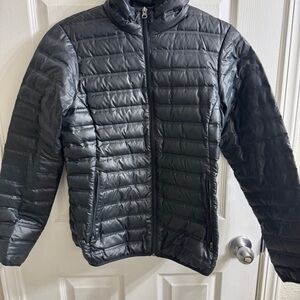 Columbia Black Quilted Puffer Jacket